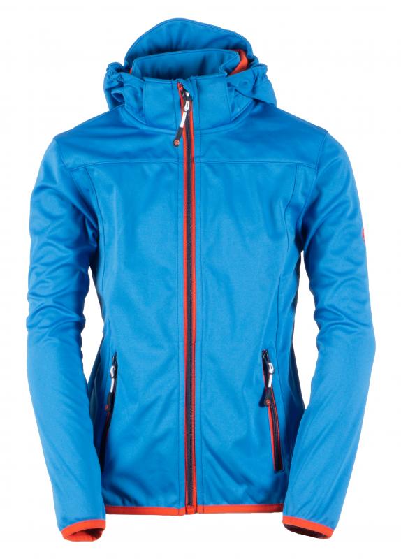 GTS 4013 K S0 - Dětská 3L softshell bunda - blue GTS