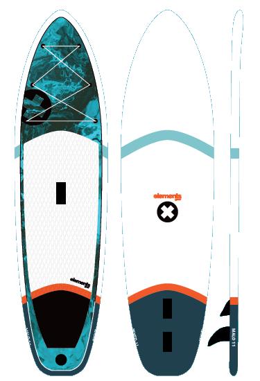 EG Malo 11 - seat paddleboard Elements Gear