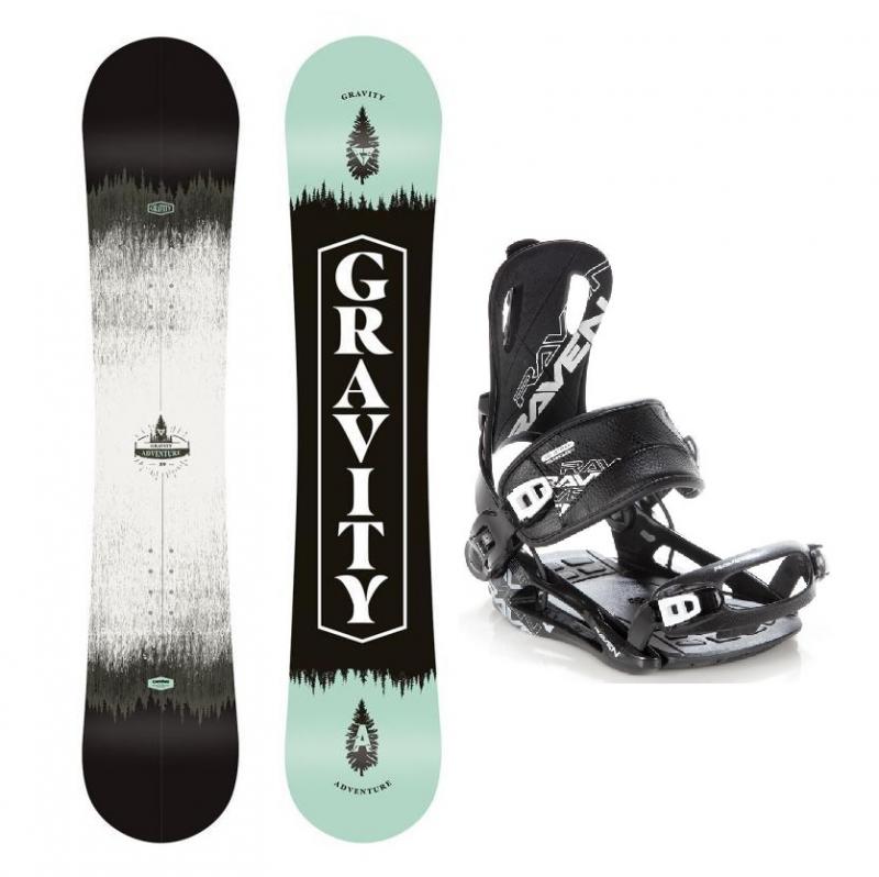 Gravity Adventure 20/21 snowboard + Raven Fastec FT 270 black vázání Gravity