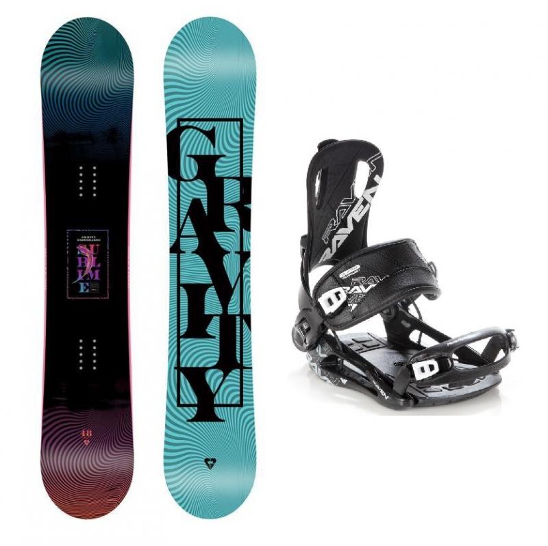 Gravity Sublime 21/22 dámský snowboard + Raven FT 270 black vázání Gravity