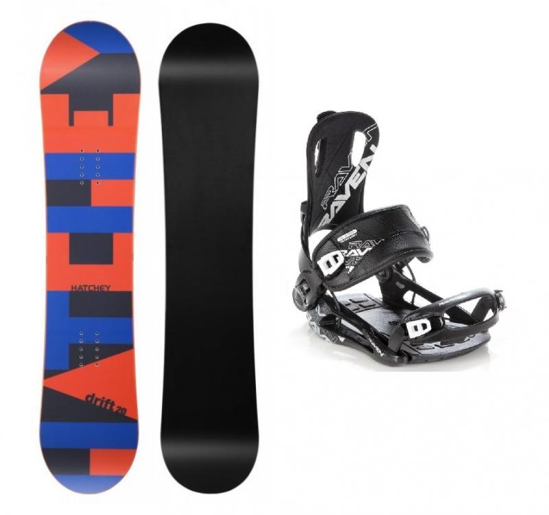 Hatchey Drift Junior dětský snowboard + Raven Fastec FT 270 black vázání Hatchey