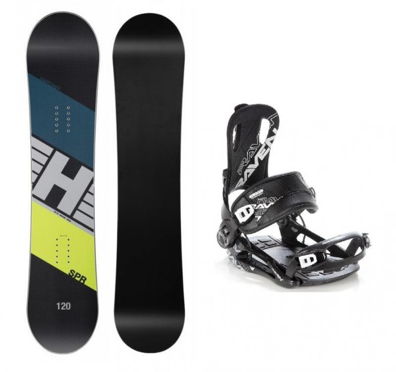 Hatchey SPR Junior snowboard + Raven Fastec FT 270 black vázání Hatchey