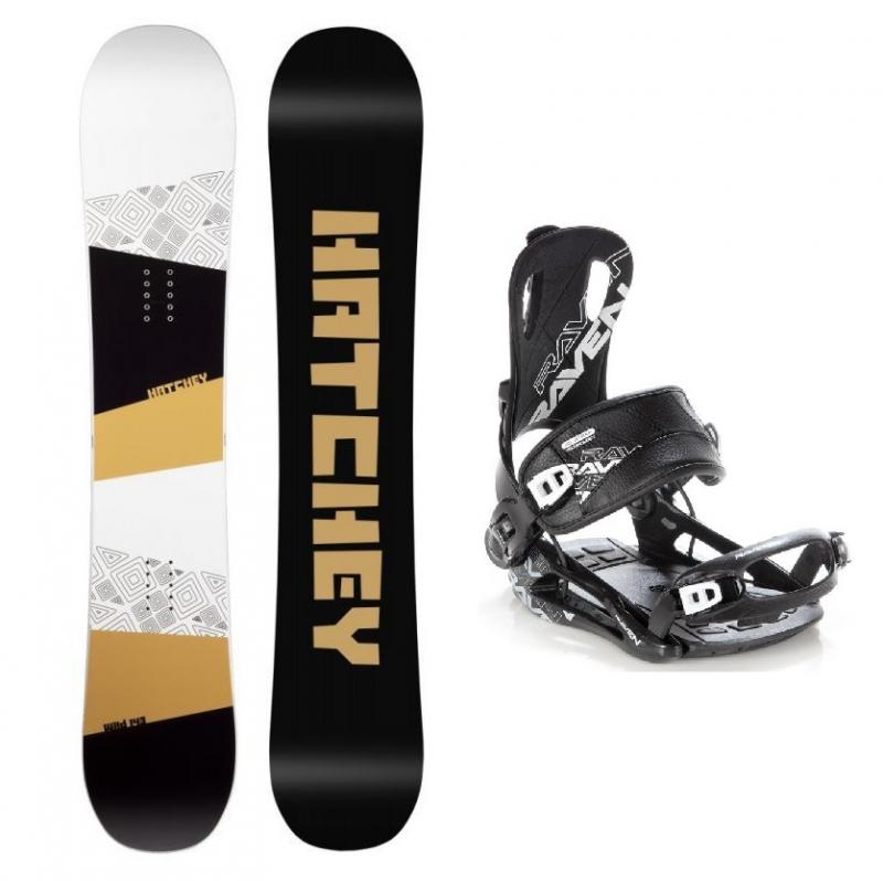 Hatchey Wild snowboard + Raven Fastec FT 270 black vázání Hatchey