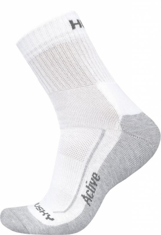 Husky Active bílé ponožky HUSKY