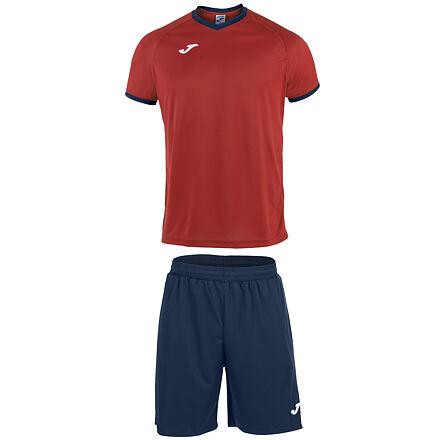 Joma Set Academy dres a šortky červená Joma