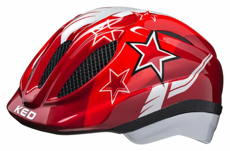 Ked Meggy red stars cyklistická přilba Ked