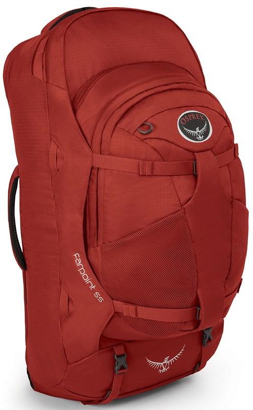 Osprey Farpoint 55 Jasper Red Osprey