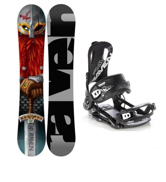 Raven Dwarf pánský snowboard + Raven Fastec FT 270 black vázání Raven