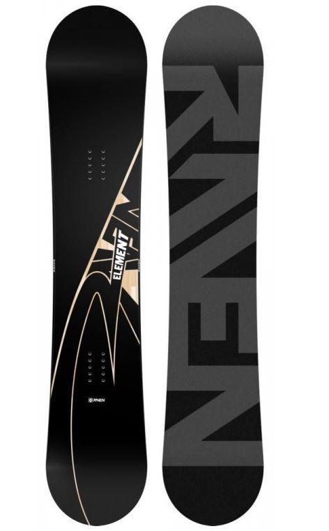 Raven Element Rocker carbon snowboard + Gravity G2 black 20/21 vázání Raven