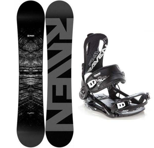 Raven Mystic snowboard + Raven Fastec FT 270 black vázání Raven