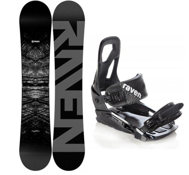 Raven Mystic snowboard + Raven S200 black vázání Raven