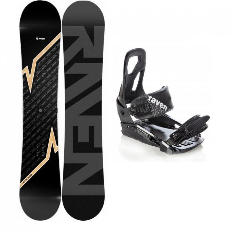 Raven Pulse 2019/20 snowboard + Raven S200 black vázání Raven