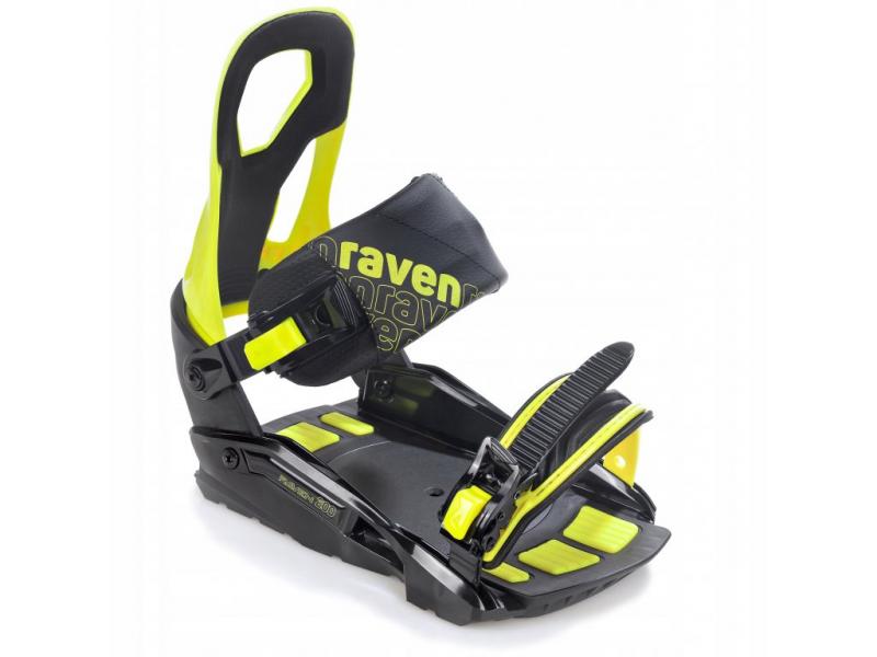 Raven S200 lime snowboardové vázání + nářadí zdarma Raven