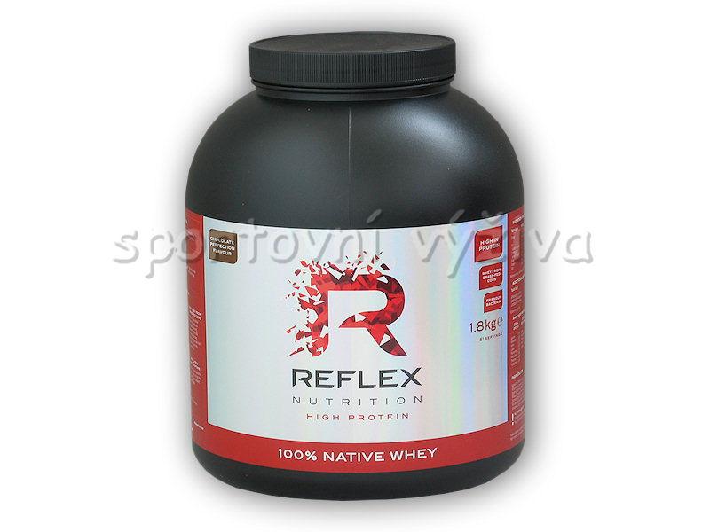 Reflex Nutrition 100% Native Whey Protein 1800g Reflex Nutrition