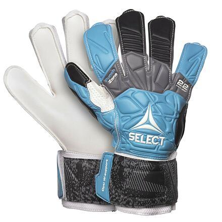 Select GK gloves 22 Flexi Grip brankářské rukavice modrá-černá Select