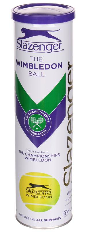 Slazenger Wimbledon Ultra Vis tenisové míče Slazenger