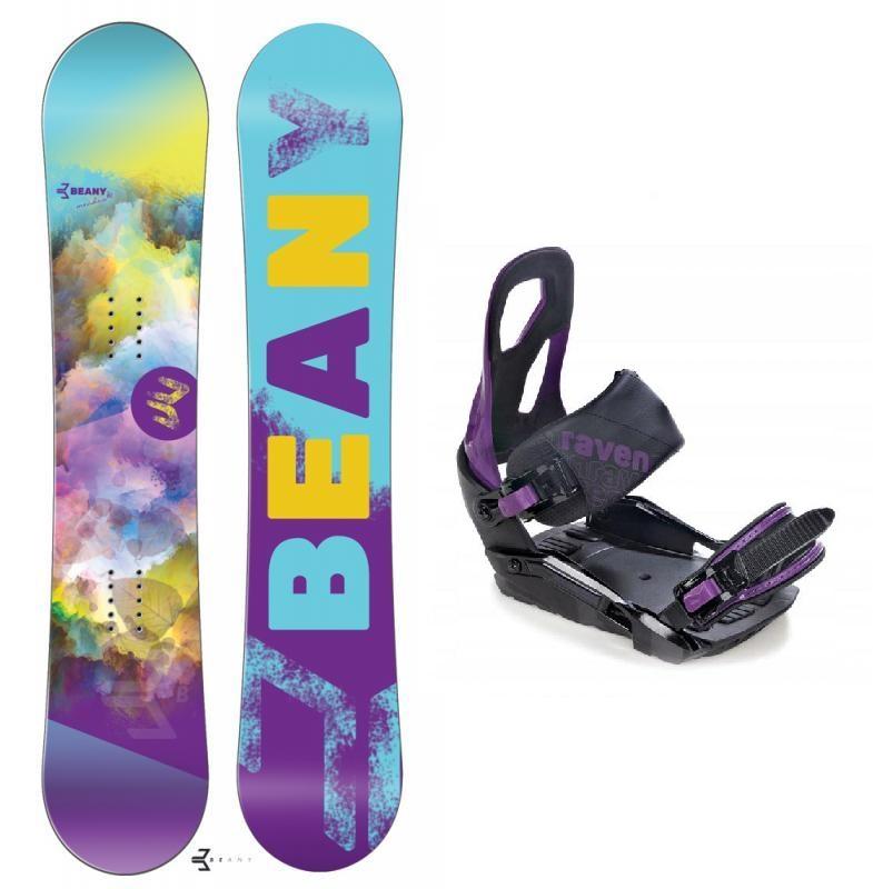 Beany Meadow dívčí snowboard + Raven S200 violet vázání Beany