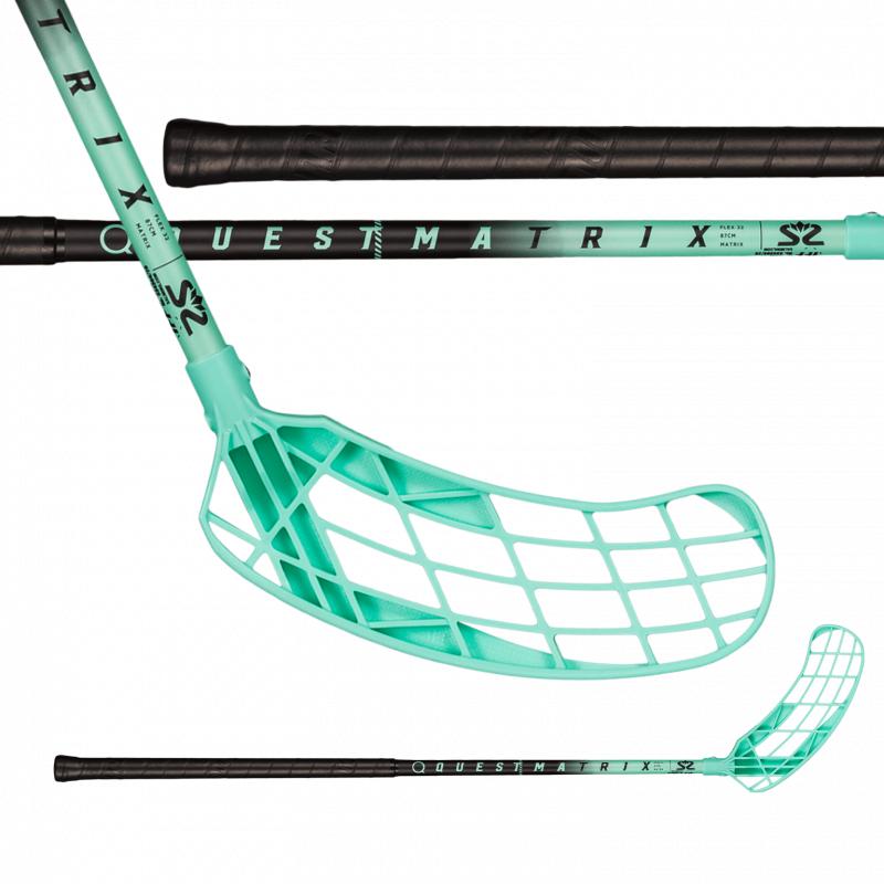 Salming Matrix 32 Black/Turquoise Salming