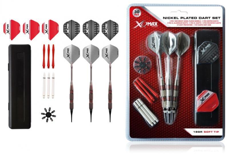 Xq Max SET šipky 18g soft + příslušenství Xq Max