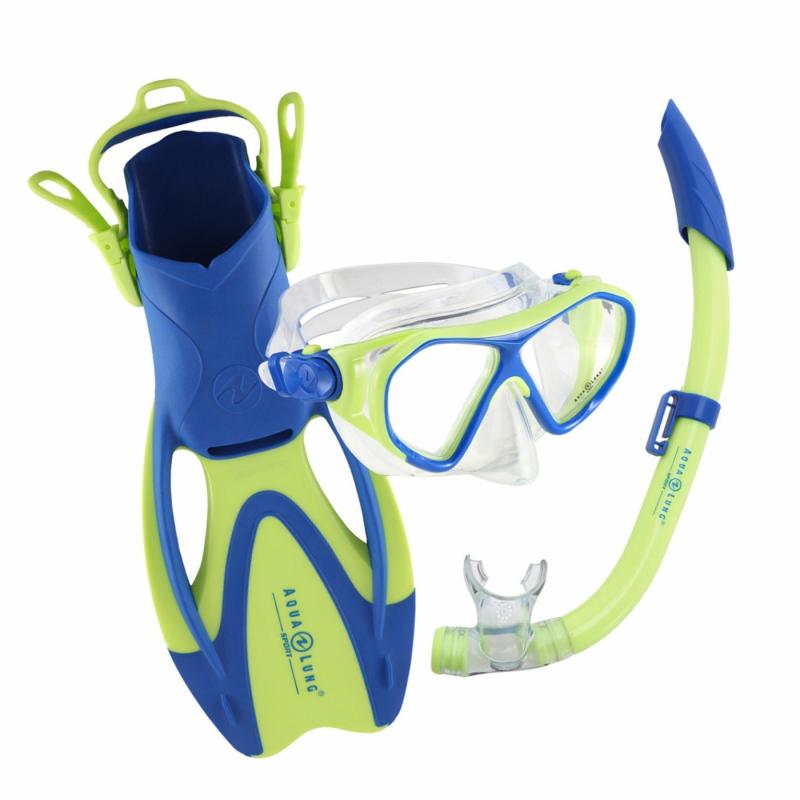 Aqualung Dětský set Sport brýle URCHIN JR + šnorchl PIKE JR + ploutve ZINGER JR Aqualung