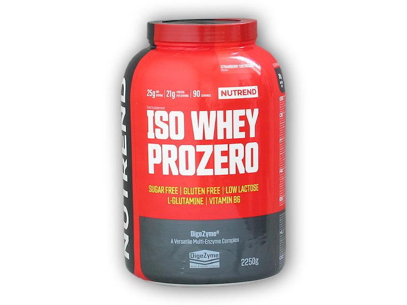 Nutrend Iso Whey Prozero 2250g Nutrend