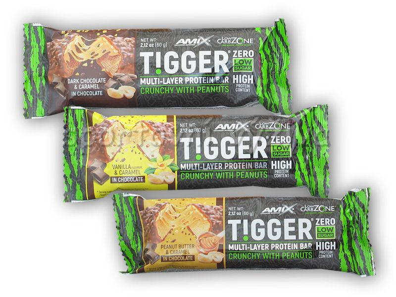 Amix Tigger Zero Multi Layer Protein Bar 60g Amix