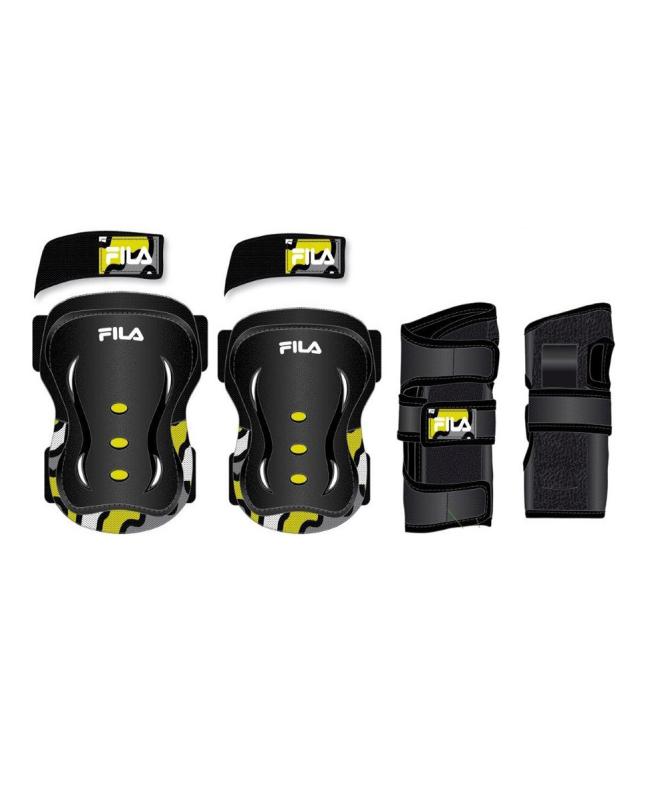 Fila Dětské chrániče FP Junior Yellow (sada) Fila