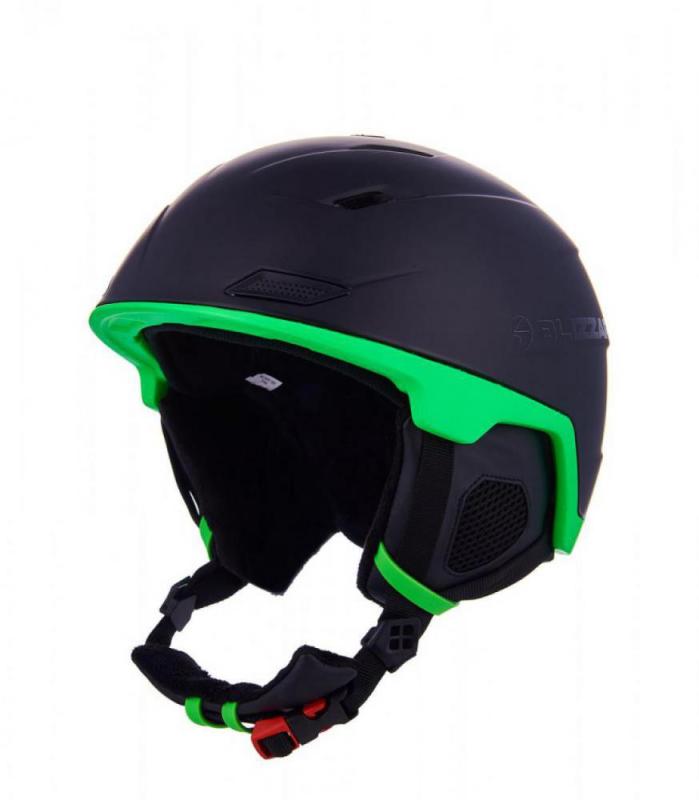 Blizzard Double black matt/neon green Blizzard