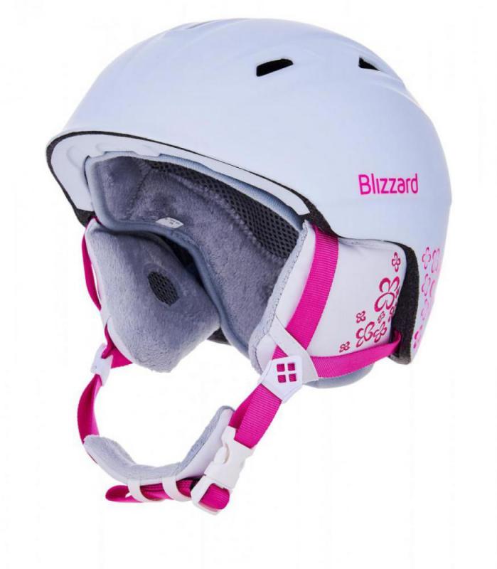 Blizzard Viva Demon white matt/magenta flowers Blizzard