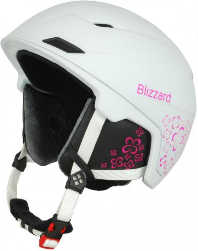 Blizzard Viva Double white matt/magenta flowers Blizzard