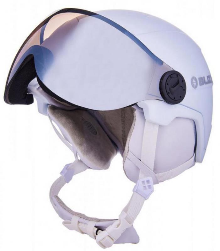 Blizzard W2W Double Visor white matt Blizzard