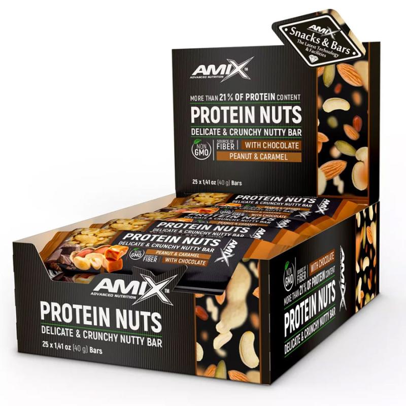 Amix Nutrition Protein Nuts Bar 40g Amix Nutrition