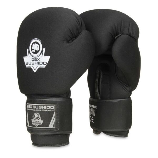 BUSHIDO Boxerské rukavice DBX DBX-B-W EverCLEAN BUSHIDO