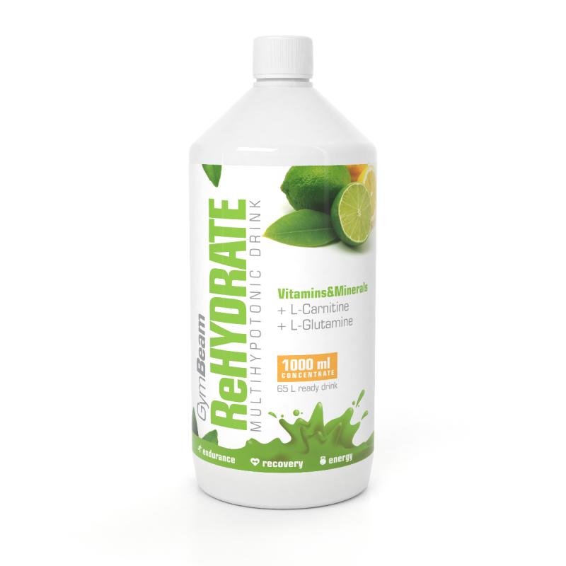 GymBeam Iontový nápoj ReHydrate 1000 ml GymBeam