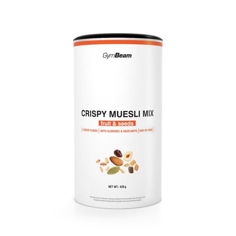 GymBeam Crispy Muesli Mix 420 g GymBeam