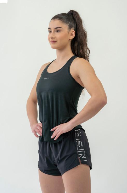 Nebbia FIT Activewear tílko Airy” s reflexním logem 439 Nebbia