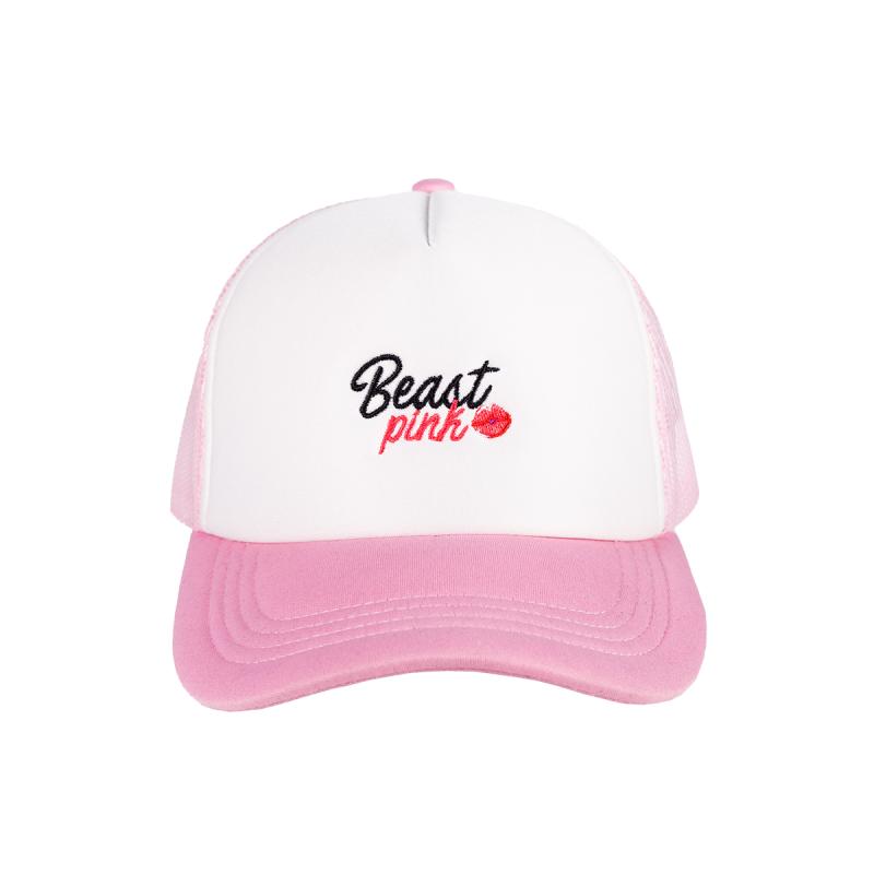 BeastPink Kšiltovka Panel Cap Baby Pink BeastPink