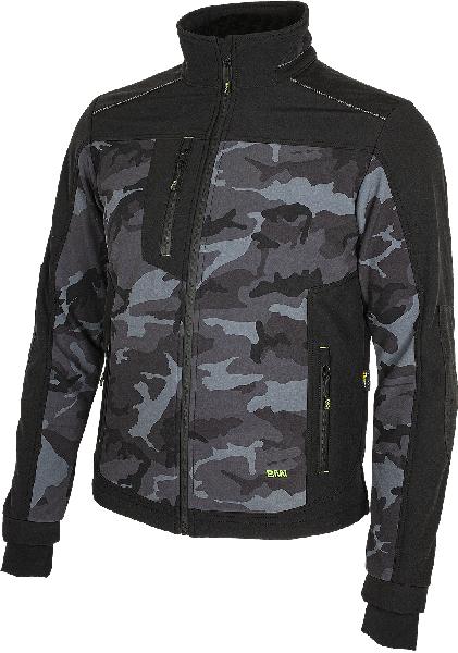 Bennon CAMOS Jacket black/grey BENNON