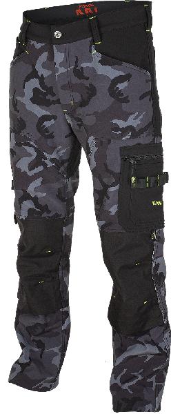 Bennon CAMOS Trousers black/grey BENNON