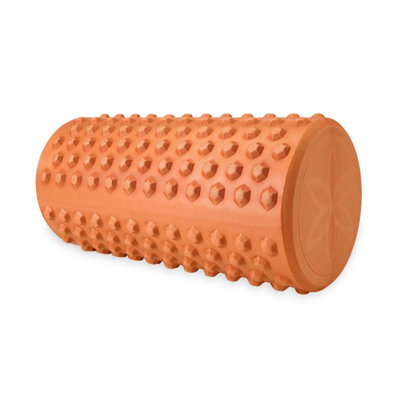 GAIAM Válec na cvičení Foam Roller Restore Textured Orange GAIAM