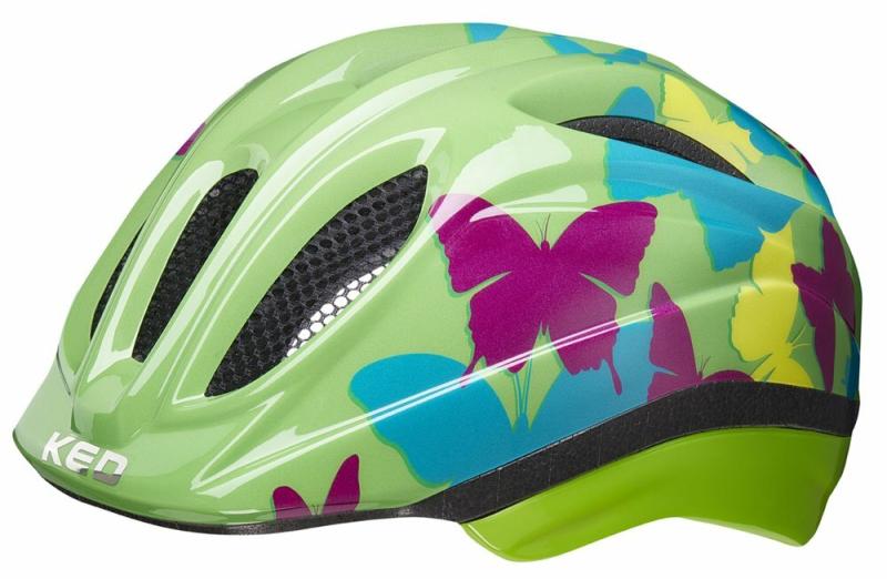 Ked Meggy II Trend butterfly green cyklistická přilba Ked