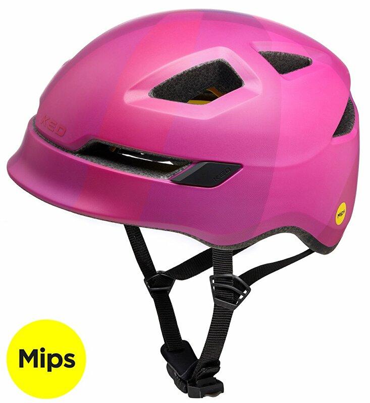 Ked Pop Mips pink juniorská cyklistická přilba Ked