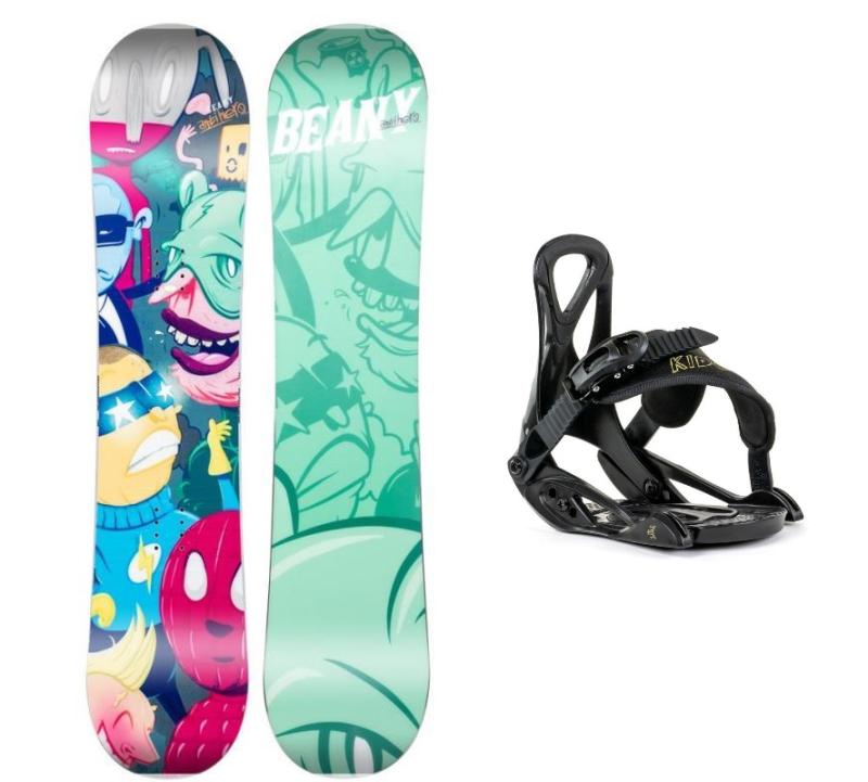 Beany Antihero dětský snowboard + Beany Kido vázání Beany