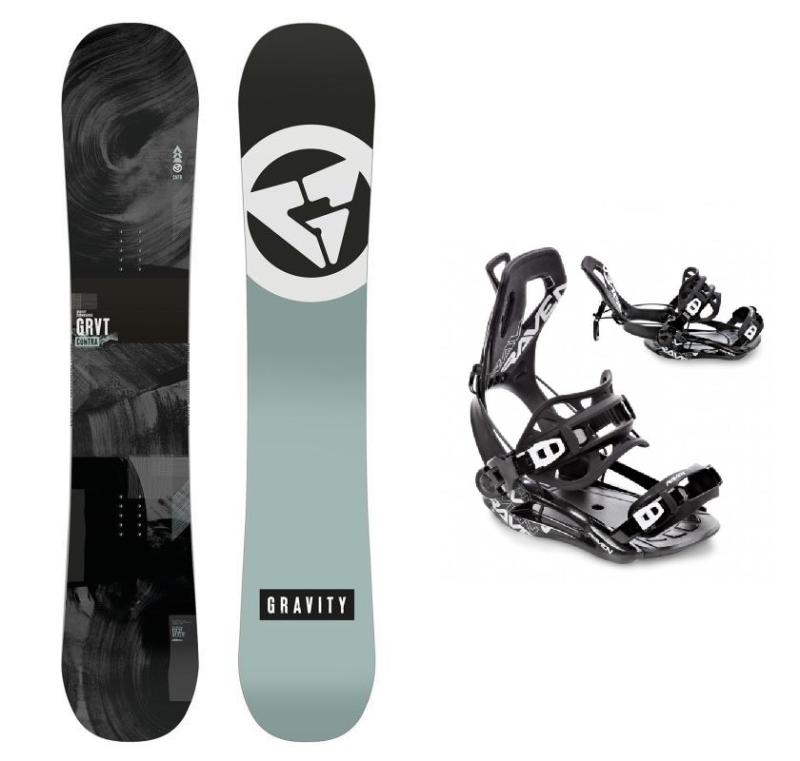 Gravity Contra 23/24 pánský snowboard + Raven FT360 black vázání Gravity