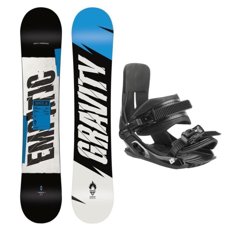 Gravity Empatic Jr 23/24 dětský snowboard + Hatchey Tactic Junior vázání Gravity