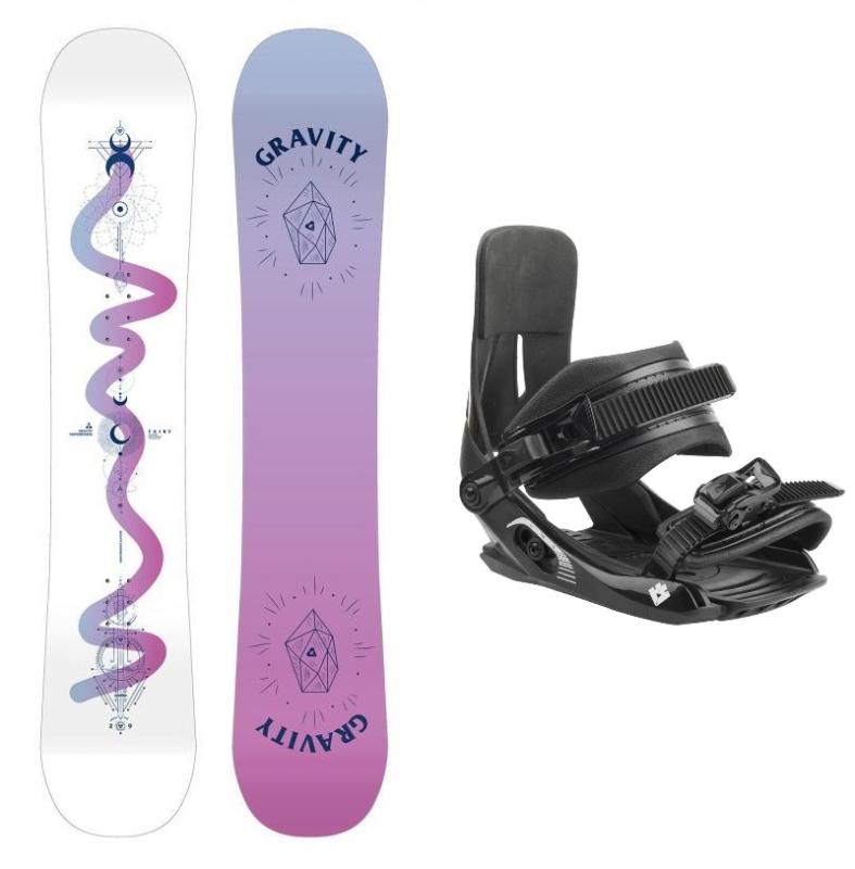 Gravity Fairy 23/24 juniorský snowboard + Hatchey Tactic Junior vázání Gravity