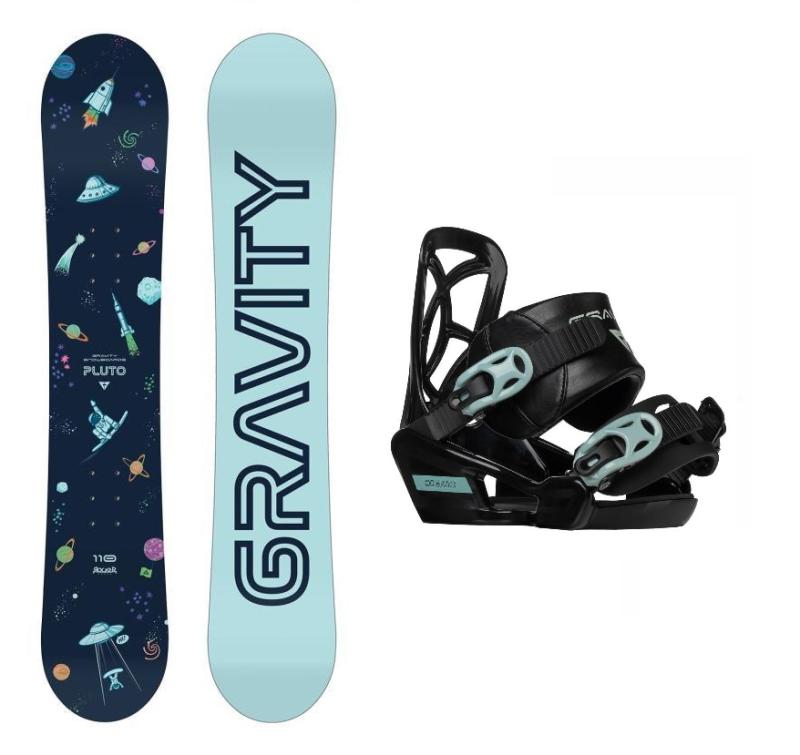 Gravity Pluto dětský snowboard + Gravity Cosmo vázání Gravity