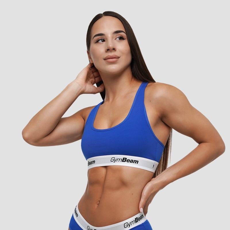 GymBeam Podprsenka Bralette Royal Blue GymBeam