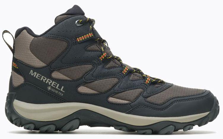 Merrell J036777 West Rim Sport Mid Gtx Black/beluga Merrell