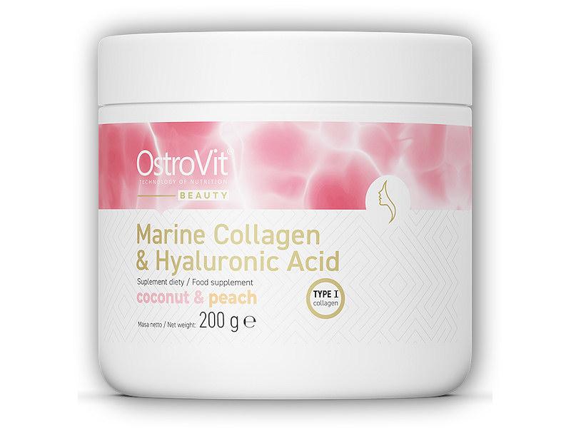 Ostrovit Marine collagen+hyaluronic acid+vitaminC 200g OstroVit